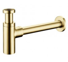 Сифон для раковины металлический,золото глянец FELICE V-11 ORO
