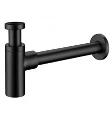 Сифон для раковины металлический,черный матовый FELICE V-11 NERO OPACO