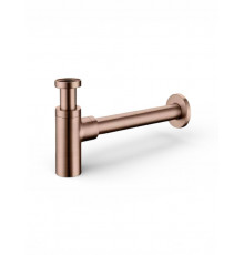 Сифон для раковины металлический,матовая медь FELICE V-11 RAME SPAZZOLATO