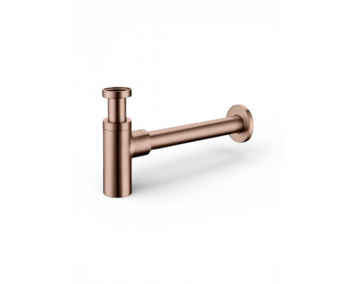 Сифон для раковины металлический,матовая медь FELICE V-11 RAME SPAZZOLATO