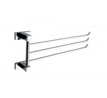 Поворотный держатель для полотенец тройной,хром FELICE B 1023