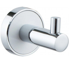 Крючок для ванной комнаты,хром с белой вставкой FELICE R 1001 BL