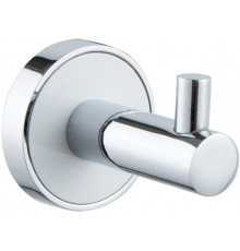 Крючок для ванной комнаты,хром с белой вставкой FELICE R 1001 BL