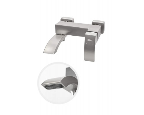 Смеситель для ванны с ручным душем,никель FELICE 1040 NICHEL