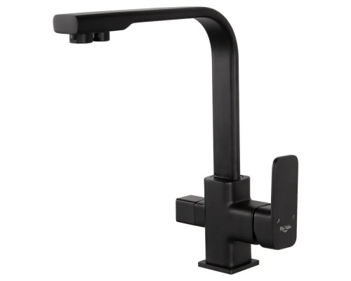 Смеситель для кухни с краном для питьевой воды,черный матовый FELICE 1617-10 NERO OPACO