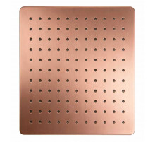 Верхний душ квадратный 30-30,матовая медь FELICE F 300 Q RAME SPAZZOLATO