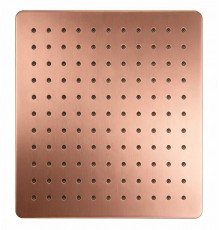 Верхний душ квадратный 30-30,матовая медь FELICE F 300 Q RAME SPAZZOLATO