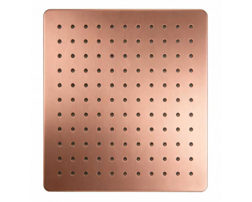 Верхний душ квадратный 30-30,матовая медь FELICE F 300 Q RAME SPAZZOLATO