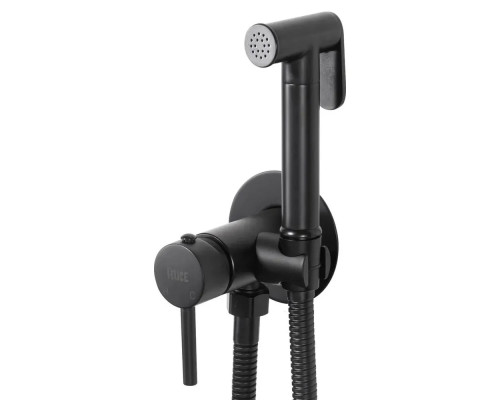 Встраиваемый гигиенический душ со смесителем,черный матовый FELICE 2515 NERO OPACO