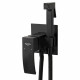 Встраиваемый гигиенический душ со смесителем,черный матовый FELICE 1010 NERO OPACO