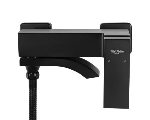 Смеситель для ванны с душем,черный матовый FELICE 1040 NERO OPACO