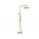 Душевая система с тропическим душем и смесителем,матовое золото FELICE 0660 ORO OPACO