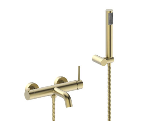 Смеситель для ванны с душем,матовое золото FELICE 0640 ORO OPACO