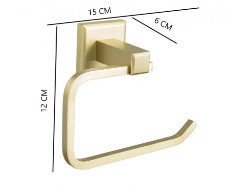 Держатель для туалетной бумаги,матовое золото FELICE FL 1005 ORO OPACO