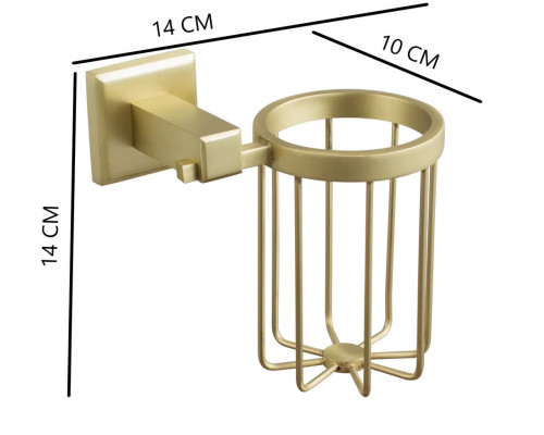 Держатель для освежителя воздуха,матовое золото FELICE FL 1010 ORO OPACO