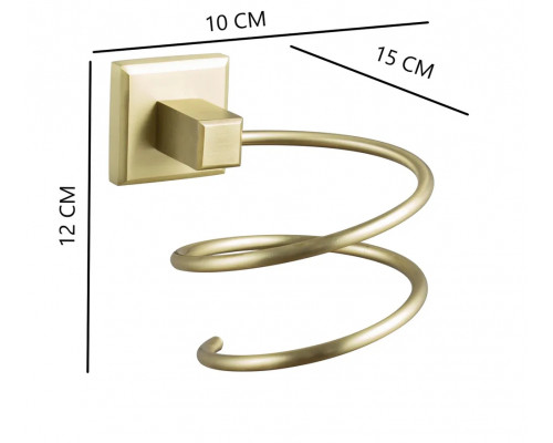 Держатель для фена,матовое золото FELICE FL 1011 ORO OPACO