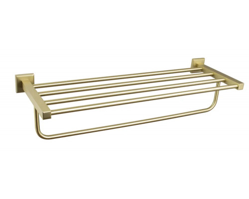 Полка для полотенец в ванную комнату,матовое золото FELICE FL 1036 ORO OPACO