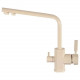 Смеситель для кухни с краном для питьевой воды,бежевый FELICE 1516-6 BEIGE