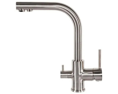 Смеситель для кухни ,никель FELICE 1718-2 NICHEL