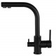 Смеситель для кухни,черный матовый FELICE 1718-10 NER OPACO