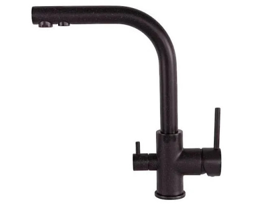 Смеситель для кухни,черный с краплением FELICE 1718-3 BASALTO