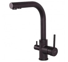 Смеситель для кухни,черный с краплением FELICE 1718-3 BASALTO