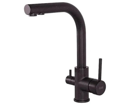 Смеситель для кухни,черный с краплением FELICE 1718-3 BASALTO