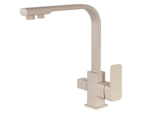 Смеситель для кухни с краном для питьевой воды FELICE 1617-5 CREMA