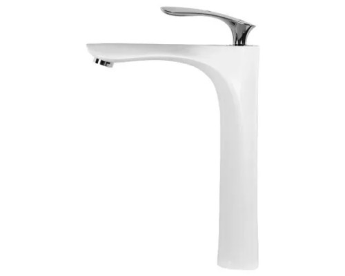 Смеситель для накладной раковины,белый хром FELICE 9025 B CROMO BIANCO