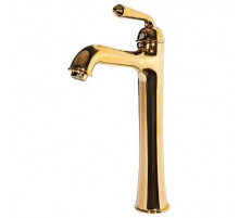 Смеситель для накладной раковины,золото глянцевое FELICE 0525 ORO