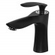 Смеситель для раковины,черный матовый с хром ручкой FELICE 9030 NERO OPACO