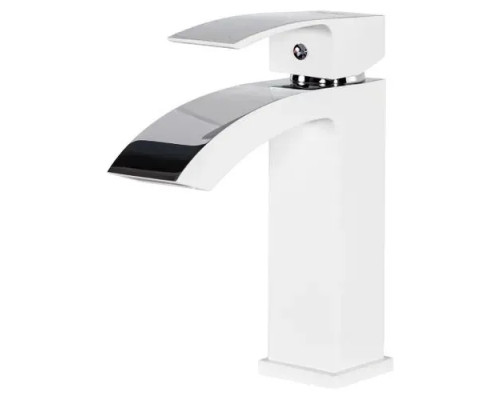 Смеситель для раковины,хром белый FELICE 1030 CROMO-BIANCO