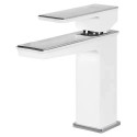 Смеситель для раковины,белый хром FELICE 3030 B CROMO-BIANC0