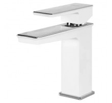 Смеситель для раковины,белый хром FELICE 3030 B CROMO-BIANC0