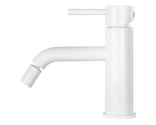 Смеситель для биде с поворотным изливом,белый матовый FELICE 0645 BIANCO OPACO