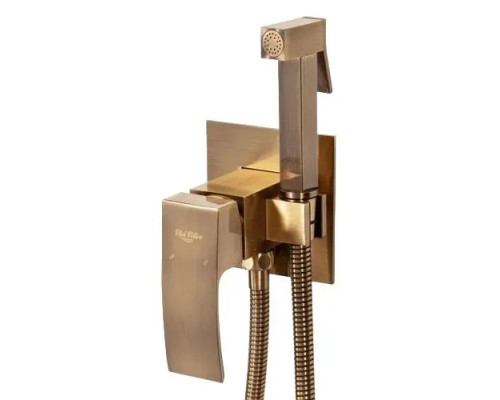 Встраиваемый гигиенический душ со смесителем,бронза FELICE 1010 BRONZO