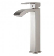 Смеситель для накладной раковины,никель FELICE 1025 NICHEL