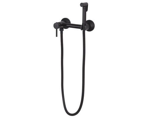 Гигиенический душ со смесителем встраиваемый, Черный матовый FELICE 5515 N NERO OPACO