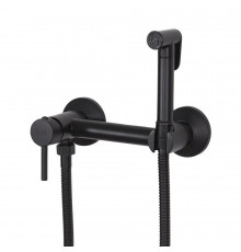 Гигиенический душ со смесителем встраиваемый, Черный матовый FELICE 5515 N NERO OPACO