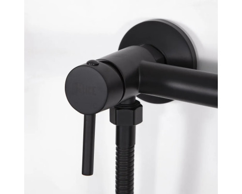 Гигиенический душ со смесителем встраиваемый, Черный матовый FELICE 5515 N NERO OPACO