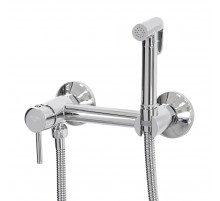 Гигиенический душ со смесителем встраиваемый, Хром FELICE 5515 CROMO