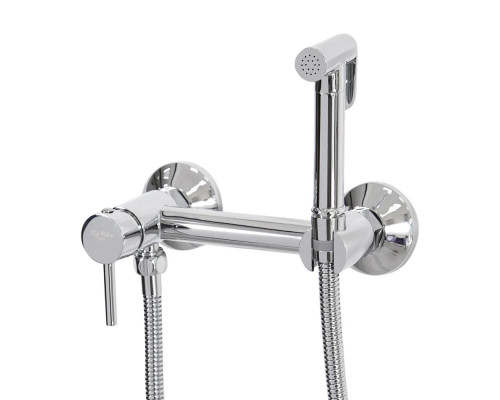 Гигиенический душ со смесителем встраиваемый, Хром FELICE 5515 CROMO