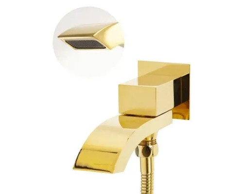 Встраиваемая душевая система для ванны и душа,золото глянцевое FELICE 1020 ORO