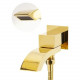 Встраиваемая душевая система для ванны и душа,золото глянцевое FELICE 1020 ORO
