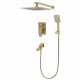 Встраиваемая душевая система для ванны и душа,бронза FELICE 1020 BRONZO