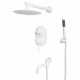 Встраиваемая душевая система для ванны и душа,белый матовый FELICE 0620 BIANCO OPACO