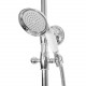 Душевая система с тропическим душем,хром FELICE 0560 CROMO