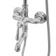 Душевая система с тропическим душем,хром FELICE 0560 CROMO