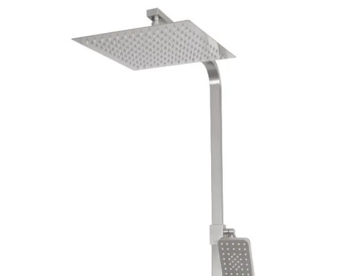 Душевая система с тропическим душем и смесителем,никель FELICE 1060 NICHEL