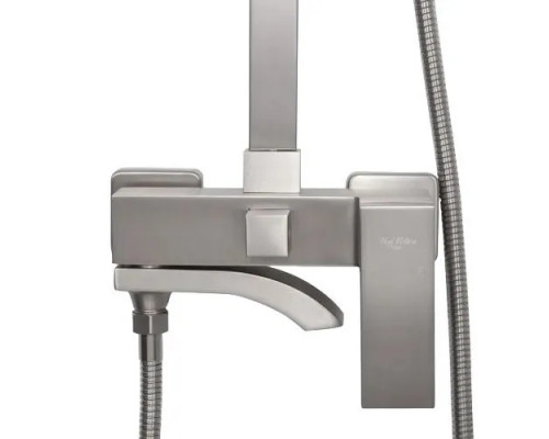 Душевая система с тропическим душем и смесителем,никель FELICE 1060 NICHEL